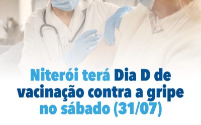 Dia D de vacinação contra a Gripe será sábado (31)