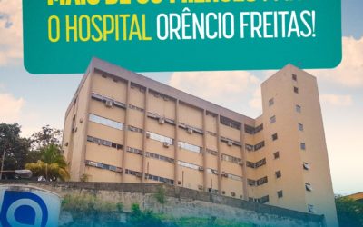 O Hospital Orêncio de Freitas será revitalizado