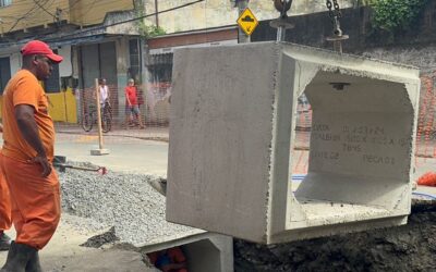 Obras de Macrodrenagem avançam no Barreto