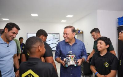 Vereador Renato Cariello participa da inauguração da ampliação do Centro de Formação Darcy Ribeiro
