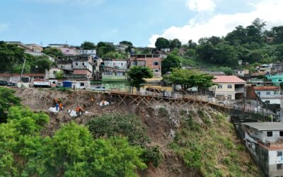 Engenhoca ganhará nova obra de contenção de encosta